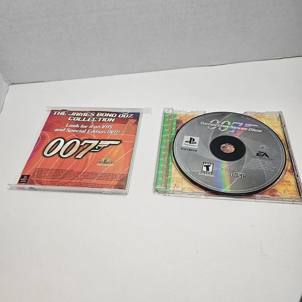 007 Tomorrow‎ Never Dies PlayStation Video Game Greatest Hits James Bond PS1